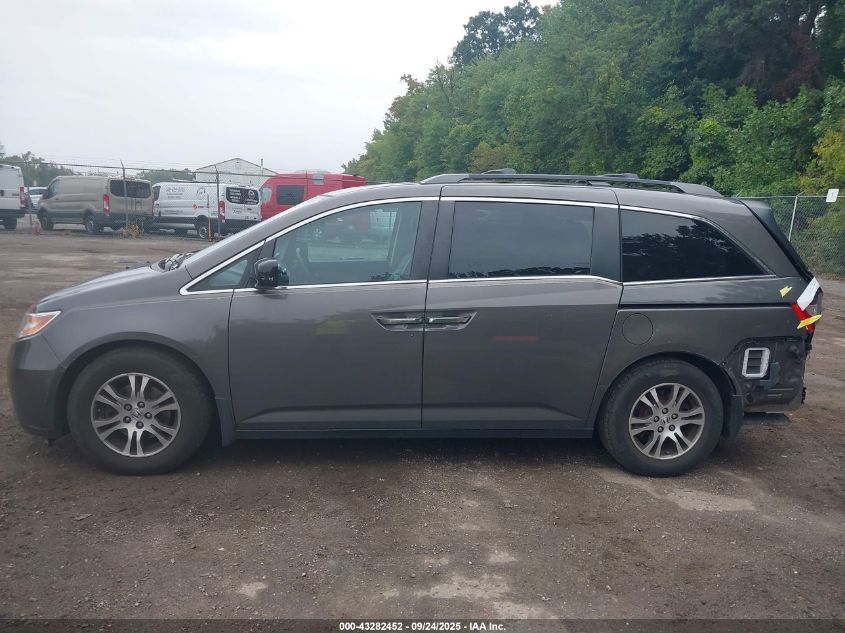 2012 Honda Odyssey Ex-L VIN: 5FNRL5H69CB030351 Lot: 43282452