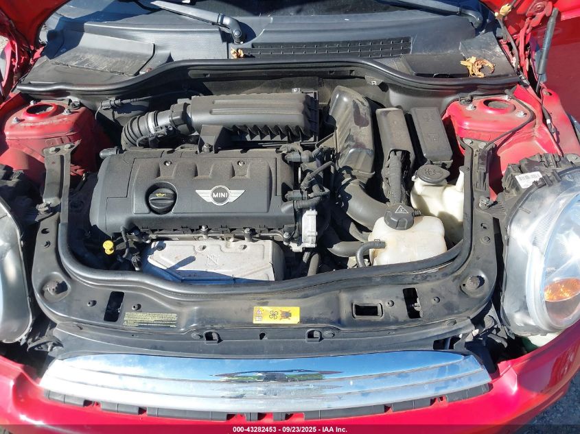 2012 Mini Cooper VIN: WMWSU3C59CT539982 Lot: 43282453