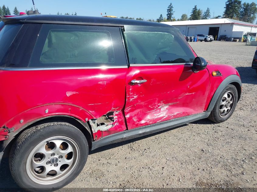 2012 Mini Cooper VIN: WMWSU3C59CT539982 Lot: 43282453