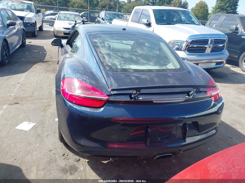 2014 PORSCHE CAYMAN - WP0AA2A83EK170642