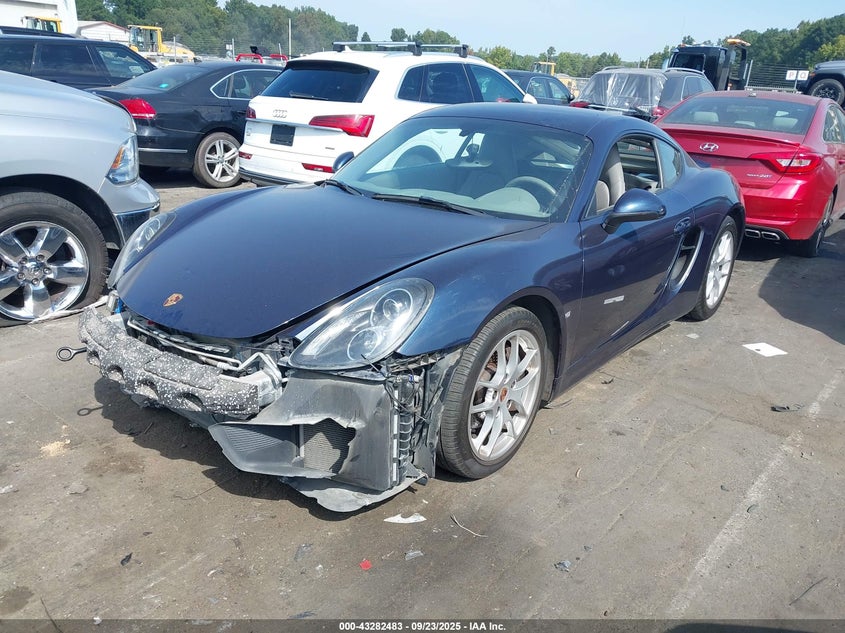 2014 PORSCHE CAYMAN - WP0AA2A83EK170642