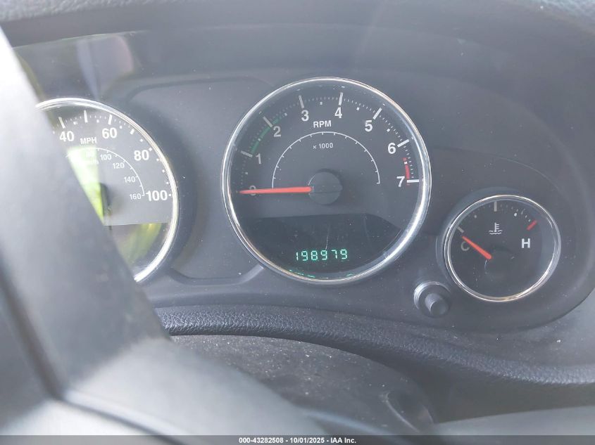 2012 Jeep Wrangler Unlimited Sport VIN: 1C4HJWDG8CL246808 Lot: 43282508