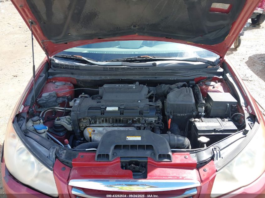 2010 Hyundai Elantra Gls VIN: KMHDU4AD8AU876335 Lot: 43282534