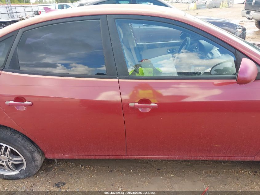 2010 Hyundai Elantra Gls VIN: KMHDU4AD8AU876335 Lot: 43282534