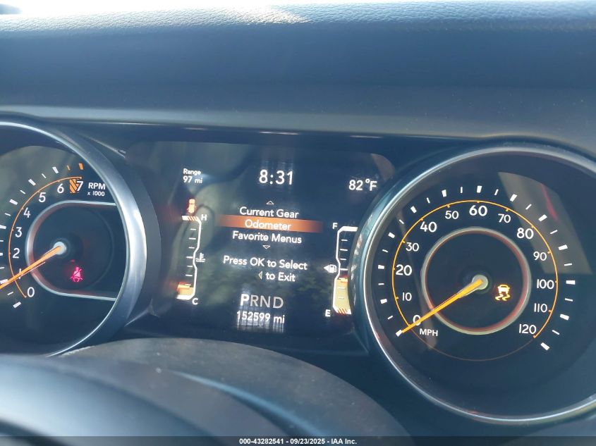 2018 Jeep Wrangler Unlimited Sport S 4X4 VIN: 1C4HJXDG8JW284198 Lot: 43282541