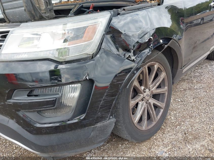 2016 Ford Explorer Limited VIN: 1FM5K8F83GGA56944 Lot: 43282549