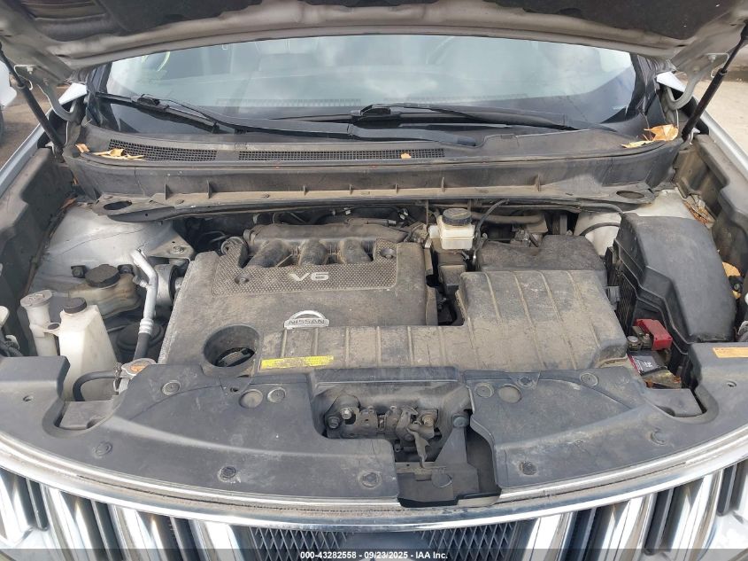 2009 Nissan Murano Sl VIN: JN8AZ18U29W103295 Lot: 43282558