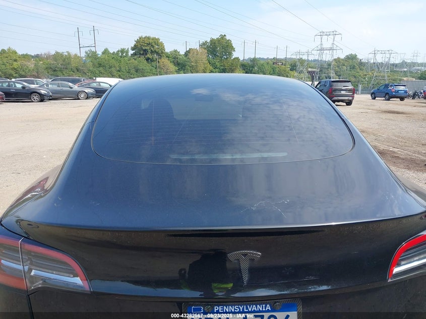 2023 Tesla Model 3 Rear-Wheel Drive VIN: 5YJ3E1EA0PF686834 Lot: 43282567