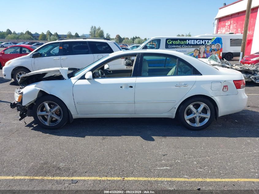 2007 Hyundai Sonata Limited/Se V6 VIN: 5NPEU46F67H206949 Lot: 43282582