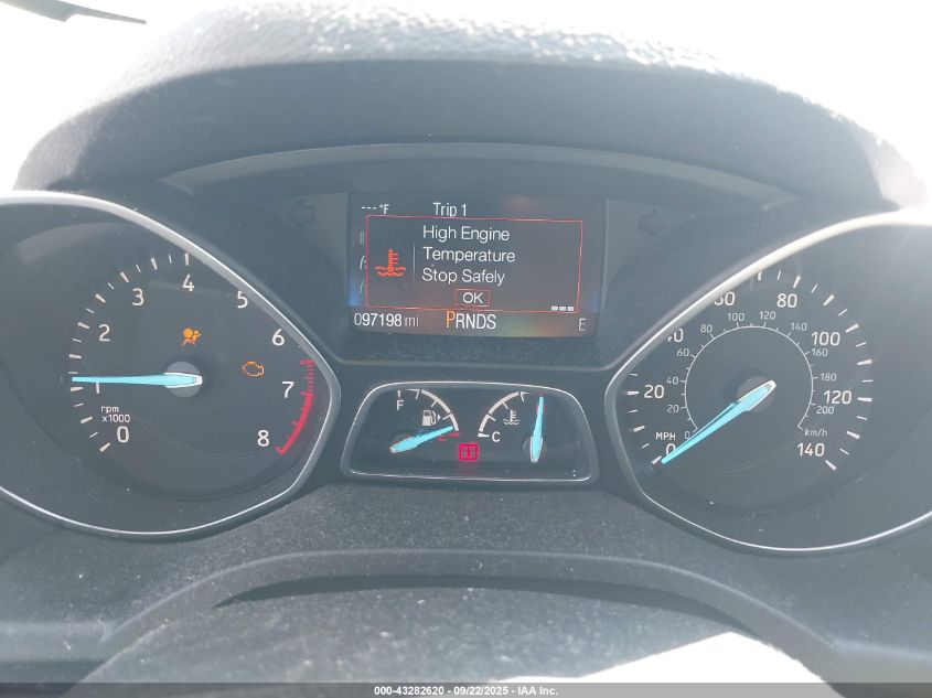 2017 Ford Escape Se VIN: 1FMCU0GD9HUC01566 Lot: 43282620