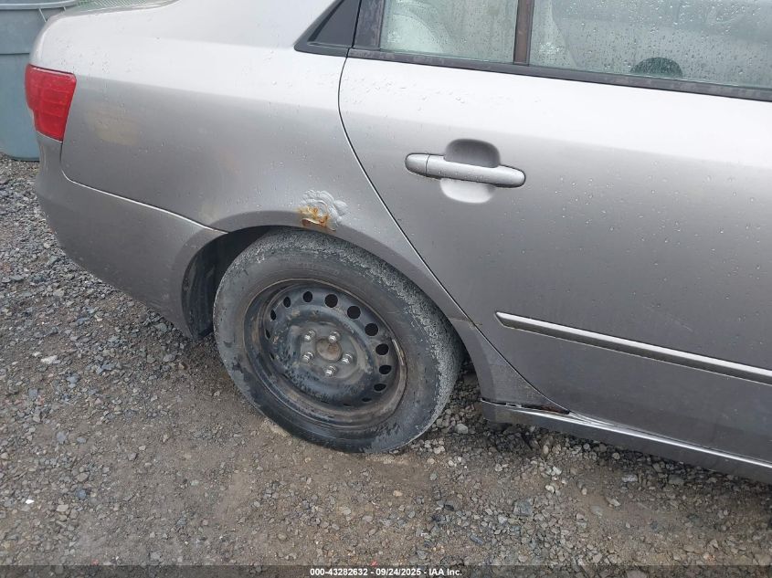 2008 Hyundai Sonata Gls VIN: 5NPET46C18H392376 Lot: 43282632