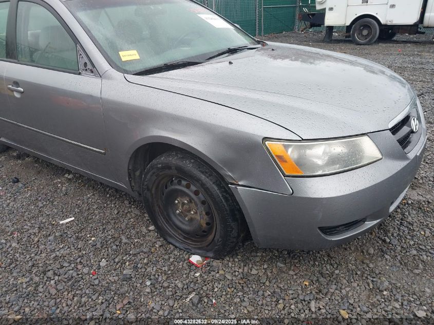 2008 Hyundai Sonata Gls VIN: 5NPET46C18H392376 Lot: 43282632
