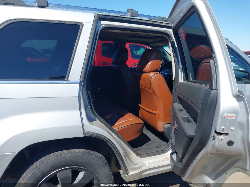 2008 Jeep Grand Cherokee Overland VIN: 1J8HR68278C157674 Lot: 43282636