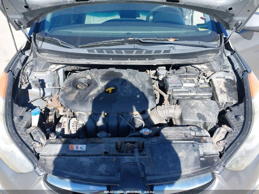 2013 Hyundai Elantra Gls VIN: 5NPDH4AE0DH273007 Lot: 43282650