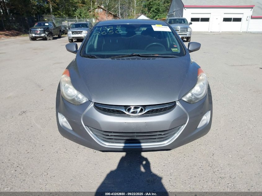 2013 Hyundai Elantra Gls VIN: 5NPDH4AE0DH273007 Lot: 43282650