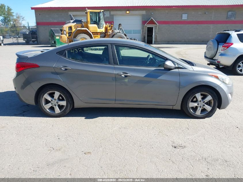 2013 Hyundai Elantra Gls VIN: 5NPDH4AE0DH273007 Lot: 43282650