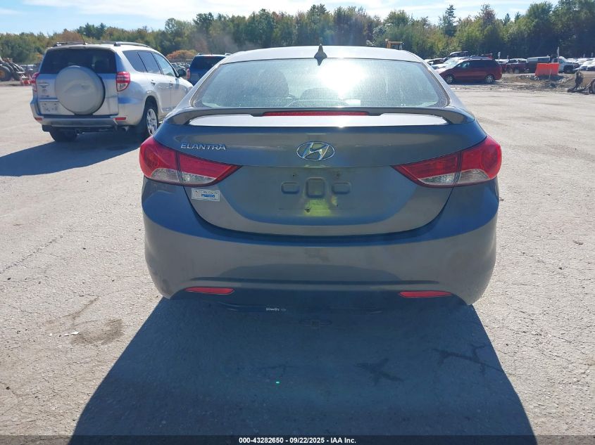 2013 Hyundai Elantra Gls VIN: 5NPDH4AE0DH273007 Lot: 43282650