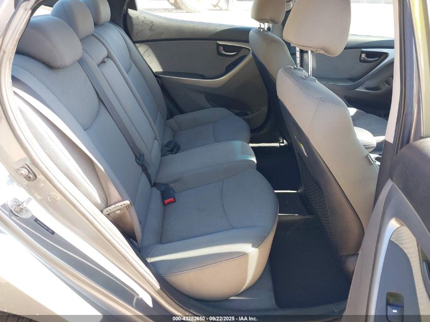 2013 Hyundai Elantra Gls VIN: 5NPDH4AE0DH273007 Lot: 43282650