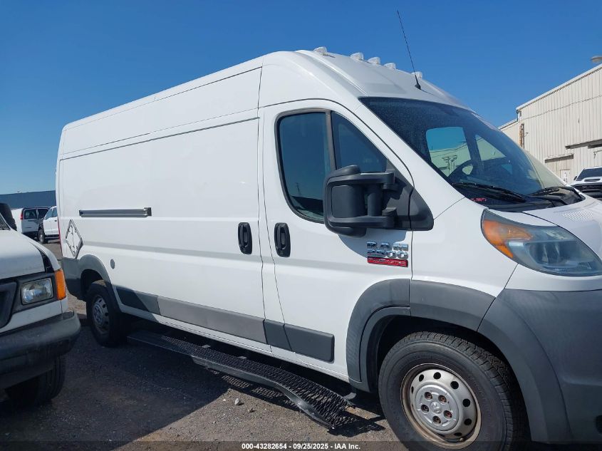 2016 Ram Promaster 2500 High Roof VIN: 3C6TRVDG3GE127986 Lot: 43282654