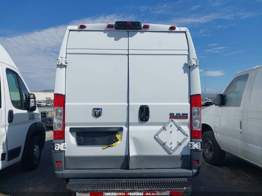 2016 Ram Promaster 2500 High Roof VIN: 3C6TRVDG3GE127986 Lot: 43282654