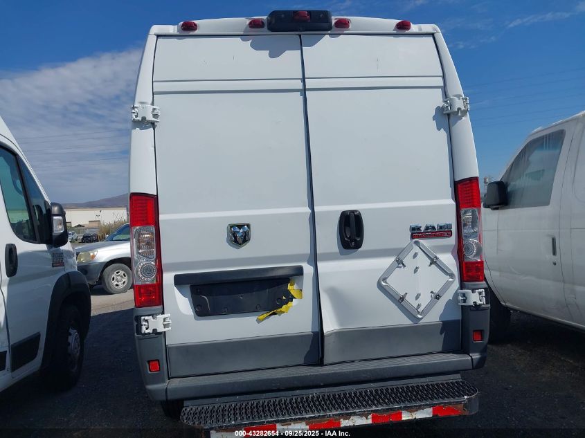 2016 Ram Promaster 2500 High Roof VIN: 3C6TRVDG3GE127986 Lot: 43282654