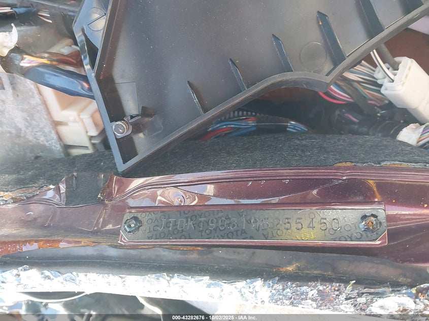 2009 Toyota Yaris VIN: JTDKT903195255450 Lot: 43282676