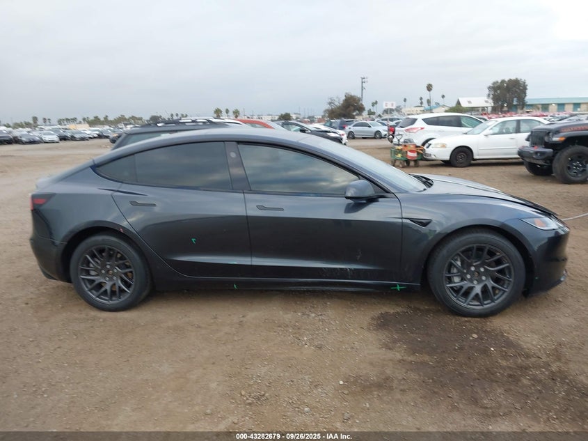 2025 Tesla Model 3 Long Range All-Wheel Drive VIN: 5YJ3E1EB3SF881960 Lot: 43282679