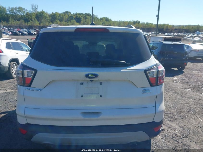 2018 Ford Escape Sel VIN: 1FMCU0HD7JUA01693 Lot: 43282703