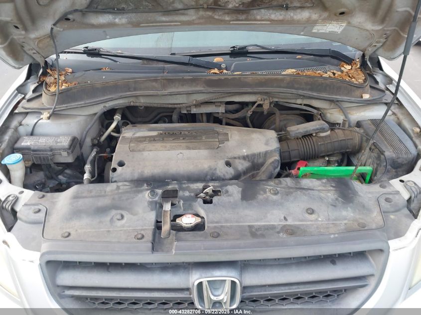 2003 Honda Pilot Ex-L VIN: 2HKYF18563H617451 Lot: 43282706