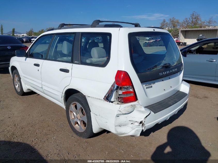 2003 Subaru Forester Xs VIN: JF1SG65633G757299 Lot: 43282709