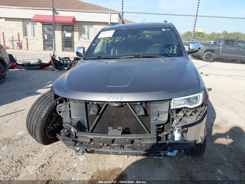 2017 JEEP GRAND CHEROKEE OVERLAND 4X4 1C4RJFCG4HC729662