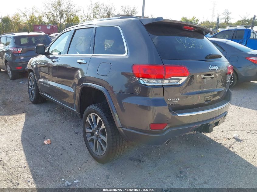2017 JEEP GRAND CHEROKEE OVERLAND 4X4 1C4RJFCG4HC729662