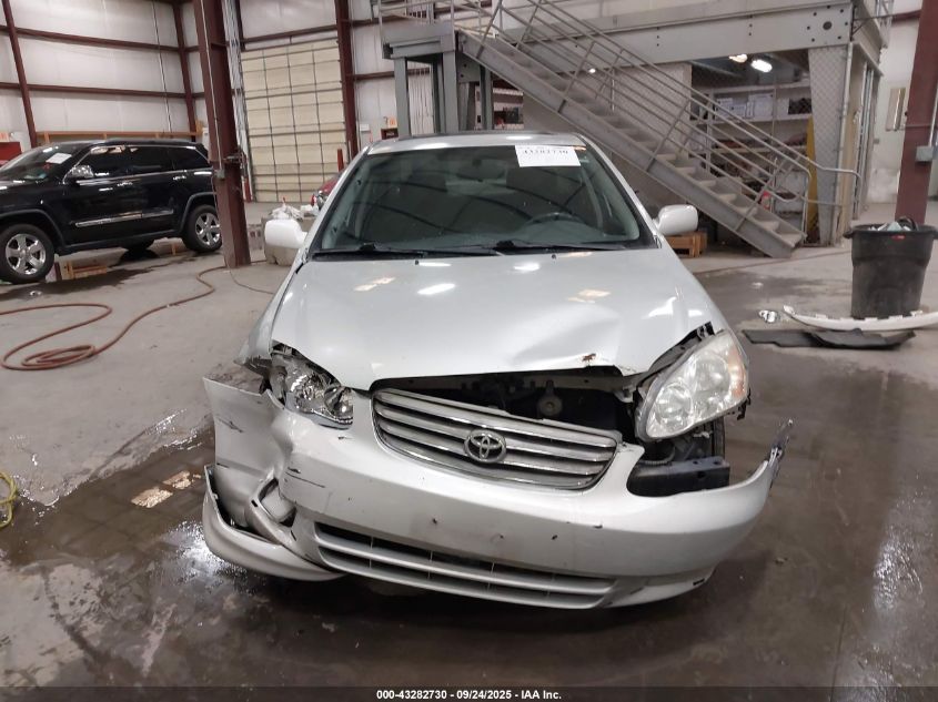 2003 Toyota Corolla S VIN: 1NXBR32E23Z072450 Lot: 43282730