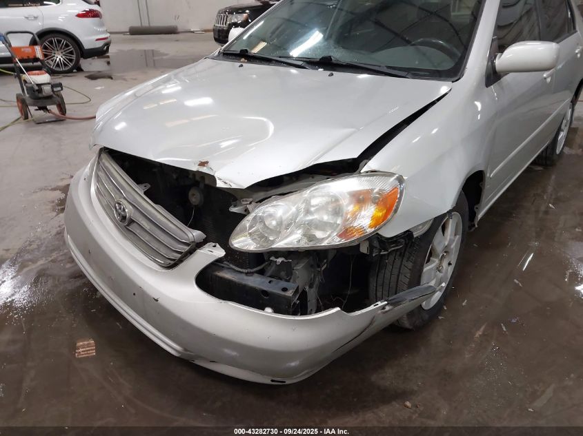 2003 Toyota Corolla S VIN: 1NXBR32E23Z072450 Lot: 43282730