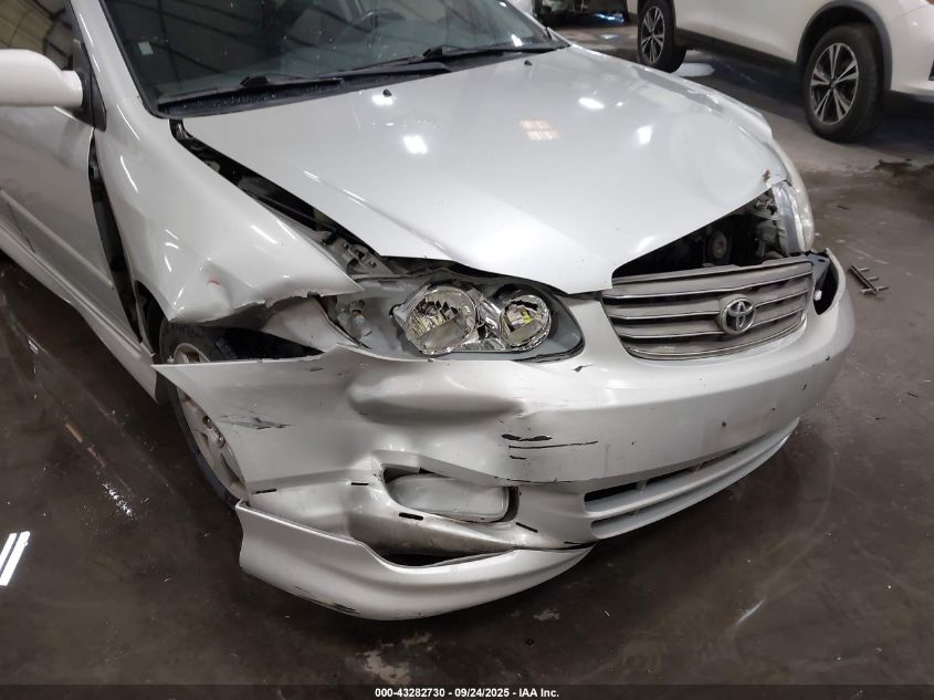2003 Toyota Corolla S VIN: 1NXBR32E23Z072450 Lot: 43282730