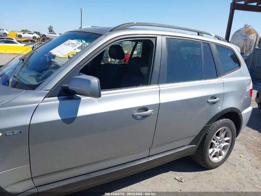 2004 BMW X3 2.5I VIN: WBXPA734X4WB29228 Lot: 43282733