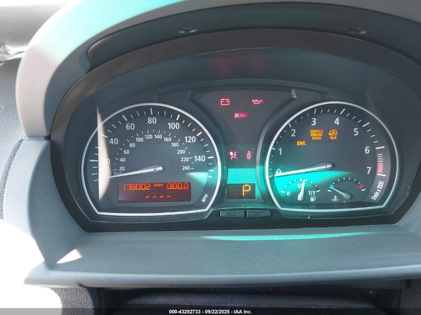 2004 BMW X3 2.5I VIN: WBXPA734X4WB29228 Lot: 43282733