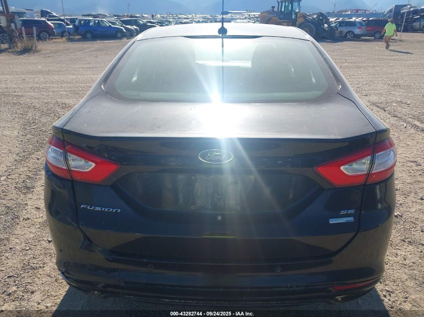 2016 Ford Fusion Se VIN: 3FA6P0T92GR306570 Lot: 43282744