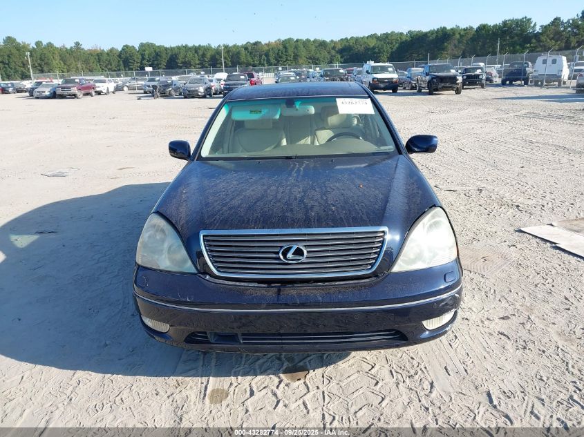 2001 Lexus Ls 430 VIN: JTHBN30F710047803 Lot: 43282774