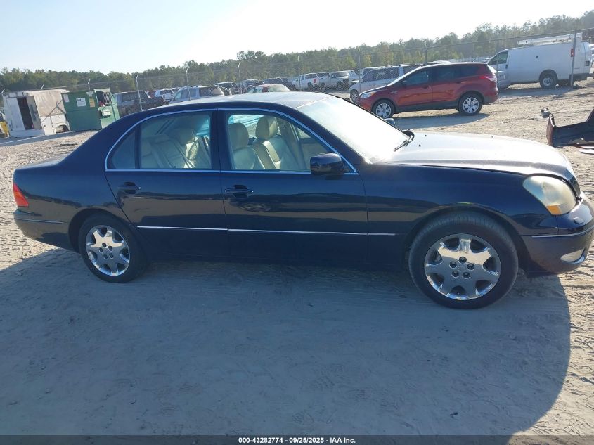 2001 Lexus Ls 430 VIN: JTHBN30F710047803 Lot: 43282774