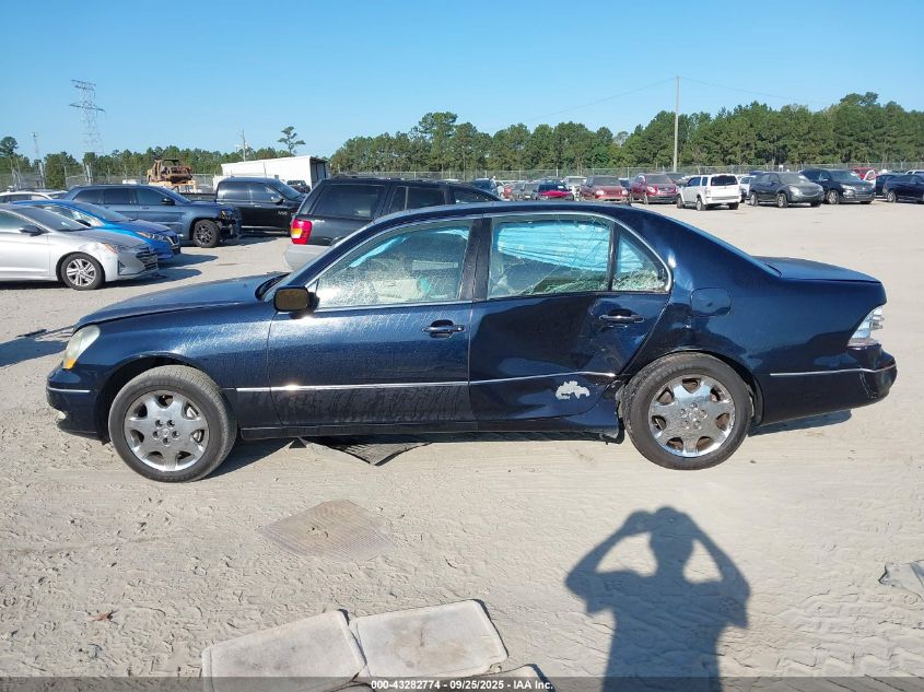 2001 Lexus Ls 430 VIN: JTHBN30F710047803 Lot: 43282774