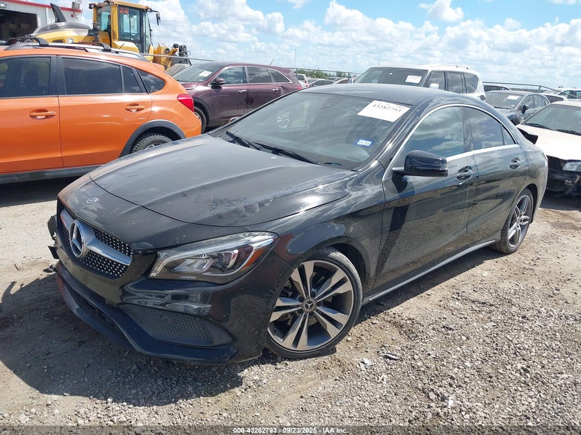 2018 MERCEDES-BENZ CLA 250 - WDDSJ4EB2JN551158
