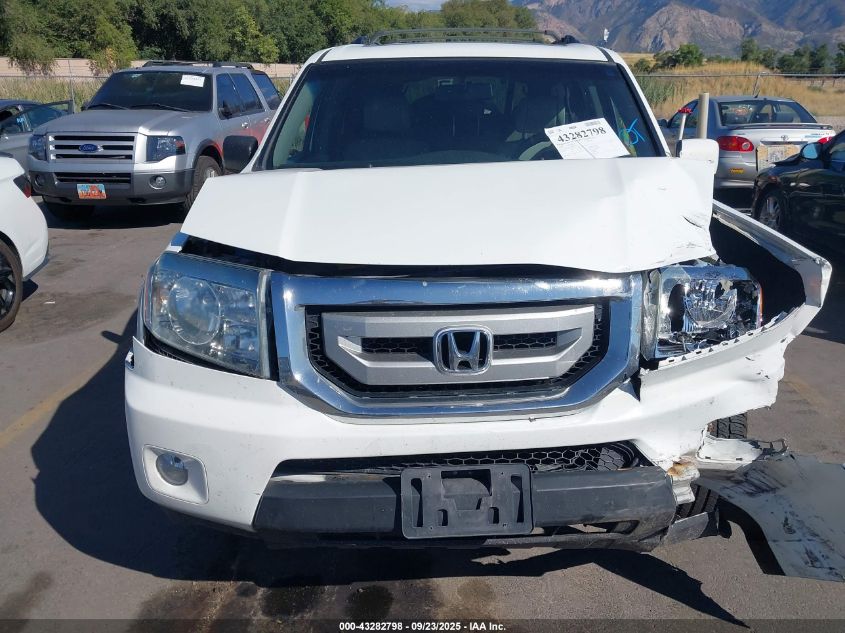 2010 Honda Pilot Ex-L VIN: 5FNYF4H55AB012978 Lot: 43282798