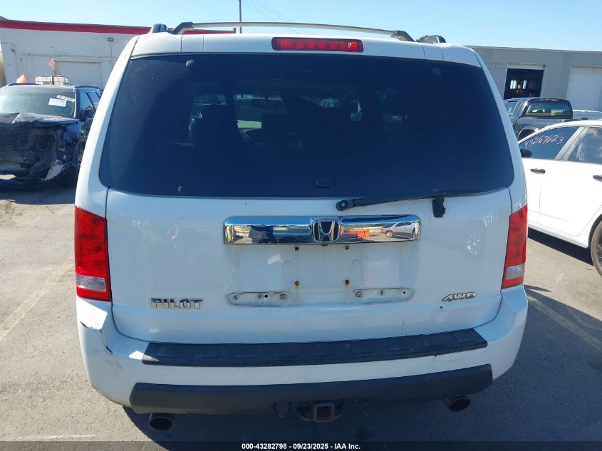 2010 Honda Pilot Ex-L VIN: 5FNYF4H55AB012978 Lot: 43282798