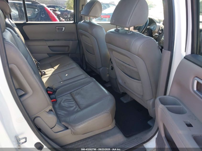 2010 Honda Pilot Ex-L VIN: 5FNYF4H55AB012978 Lot: 43282798