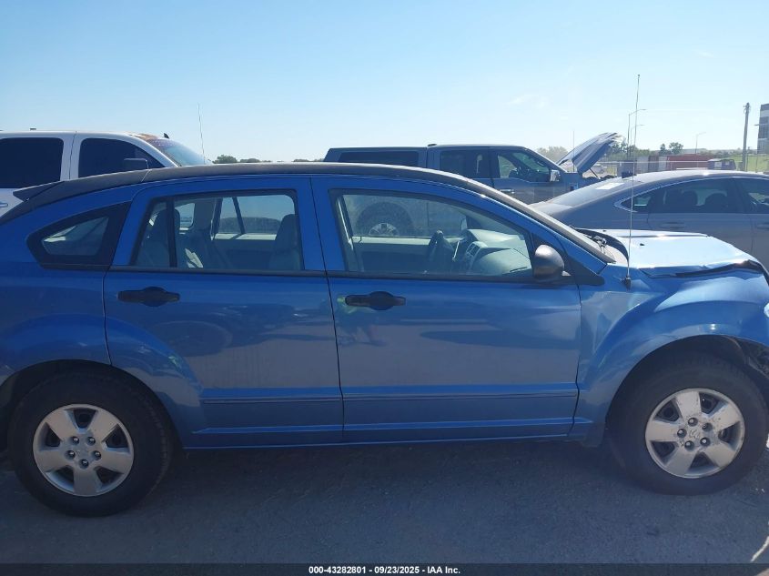 2007 Dodge Caliber VIN: 1B3HB28B07D270820 Lot: 43282801