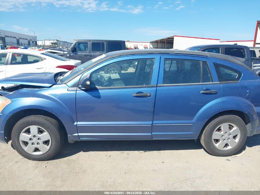 2007 Dodge Caliber VIN: 1B3HB28B07D270820 Lot: 43282801