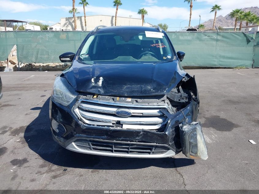 2017 Ford Escape Titanium VIN: 1FMCU9J99HUE62219 Lot: 43282802