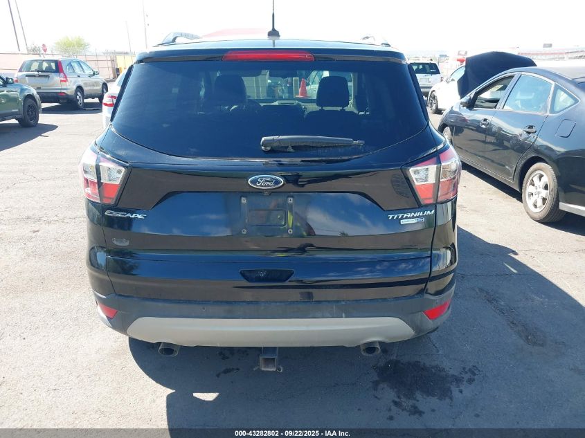 2017 Ford Escape Titanium VIN: 1FMCU9J99HUE62219 Lot: 43282802