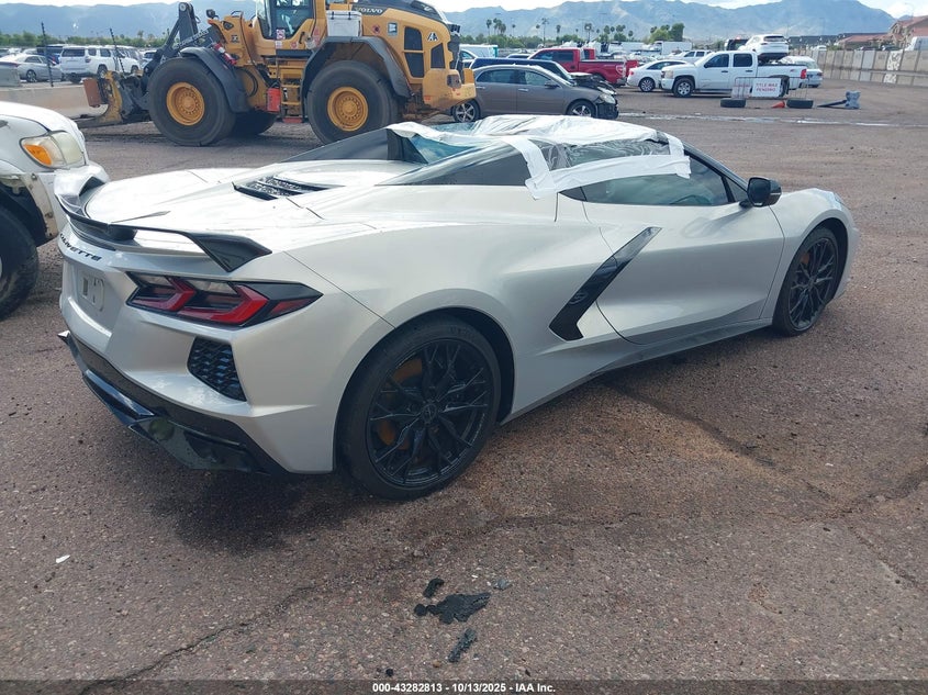 Vin: 1g1yb3d49p5119523, lot: 43777417, chevrolet corvette stingray rwd  2lt 20234